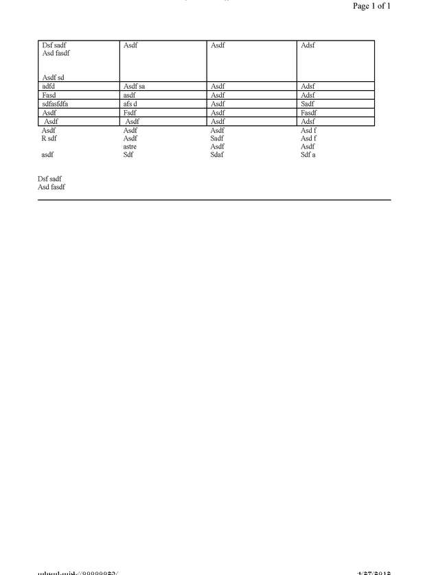 Fax page