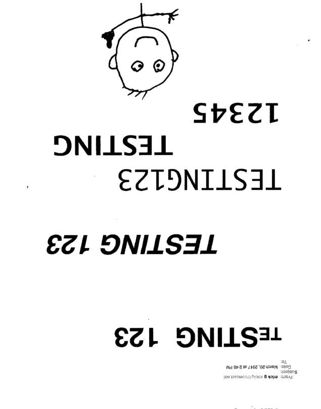 Fax page