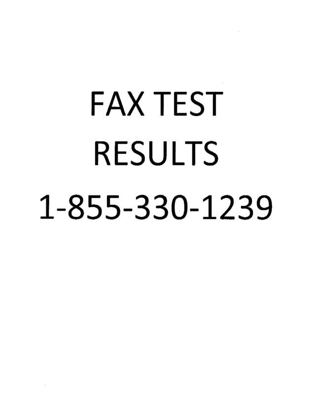 fax page