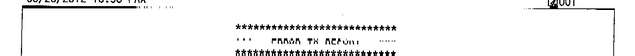 Fax page