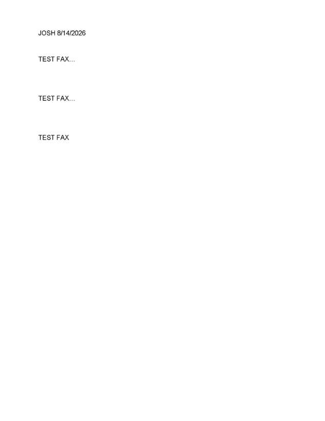 fax page