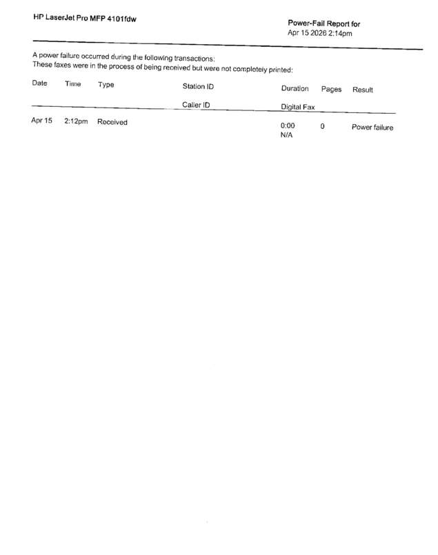 fax page
