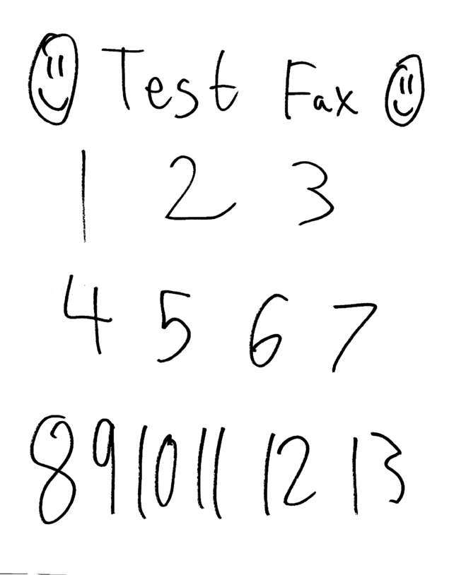 fax page