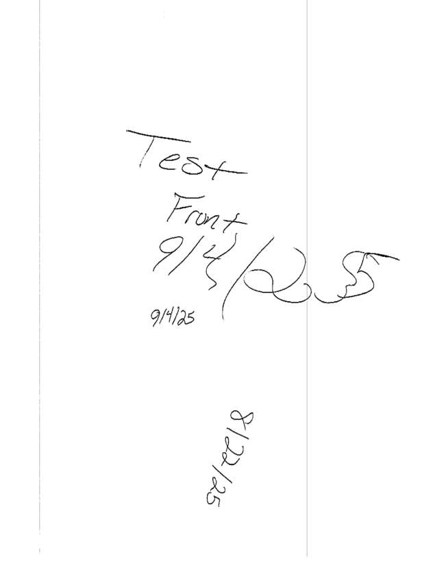 Fax page