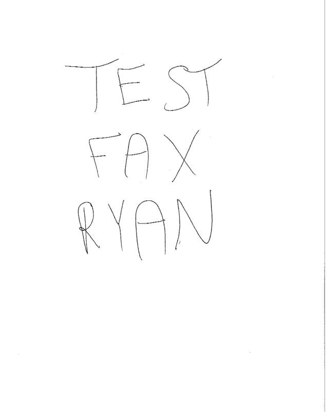Fax page