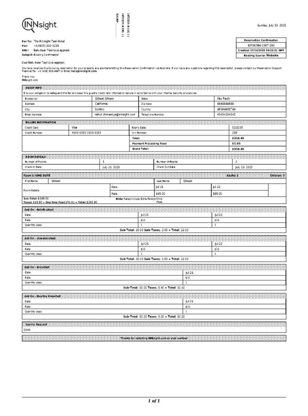 fax page