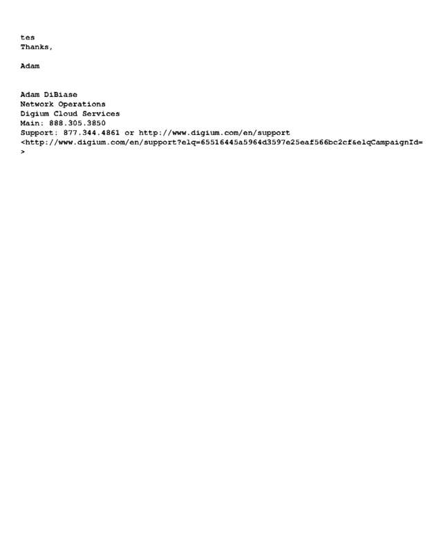 Fax page