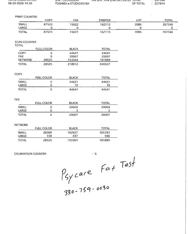 fax page