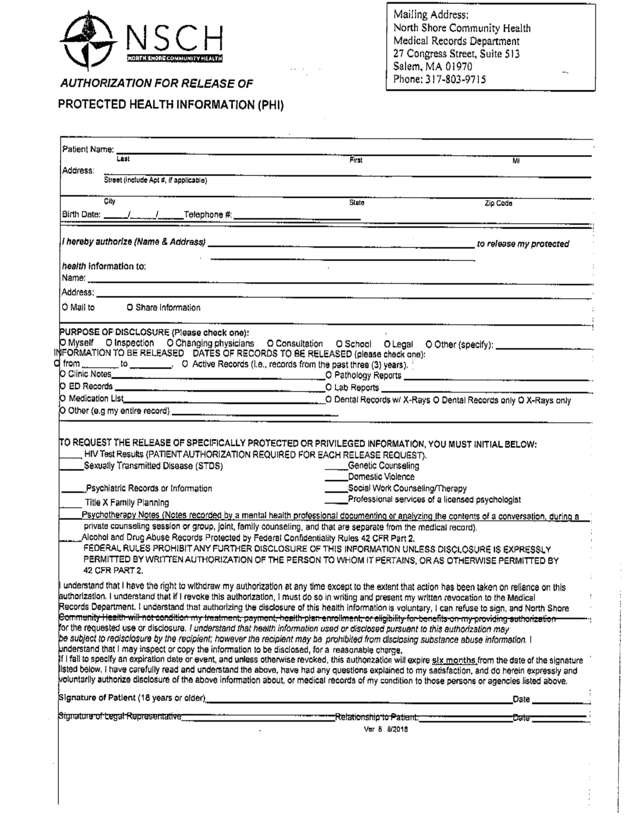 Fax page