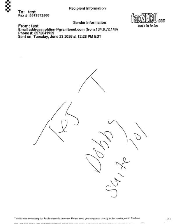 fax page