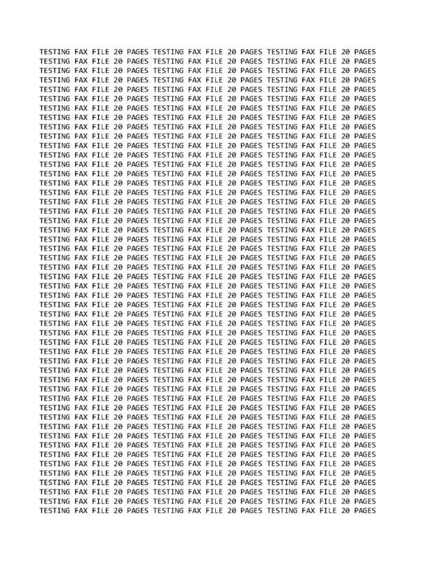 fax page