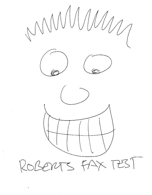 Fax page