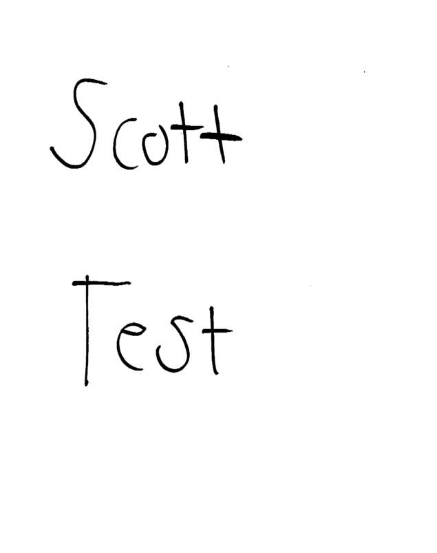 Fax page