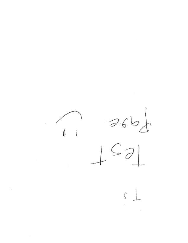 Fax page