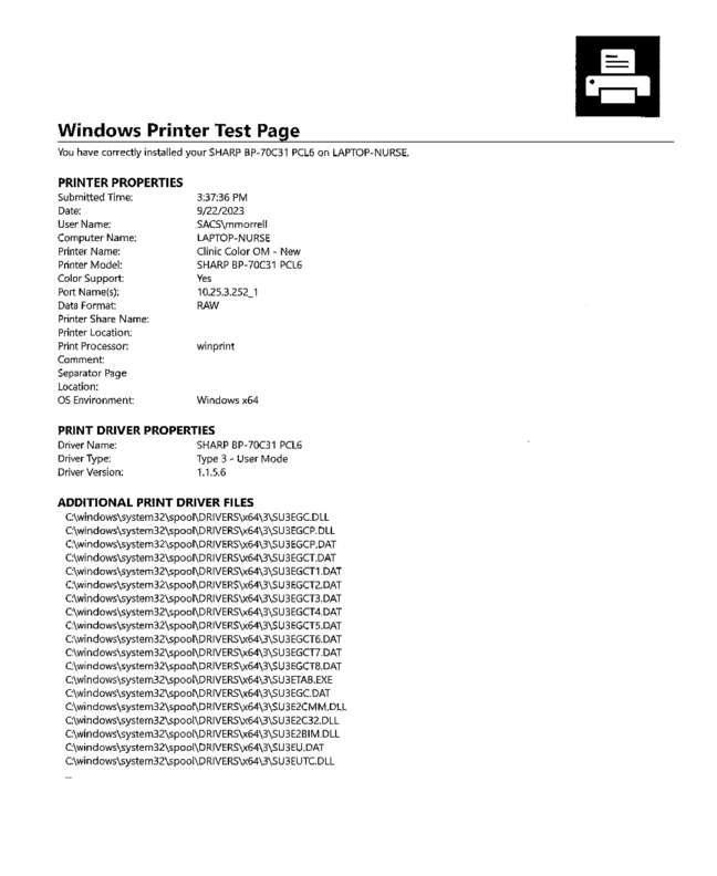 fax page