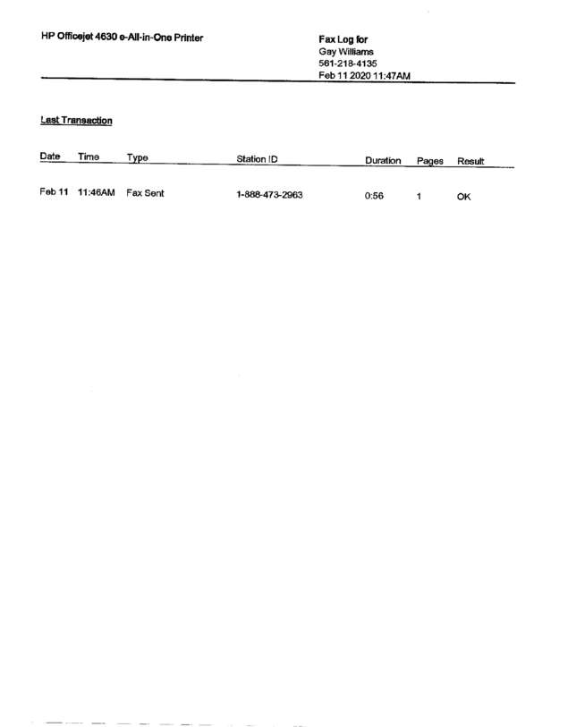 fax page