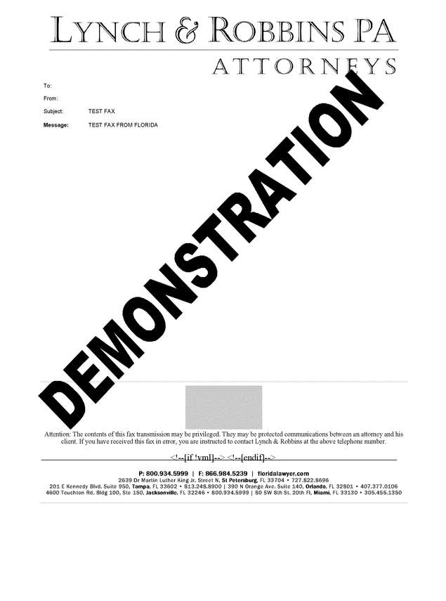 fax page