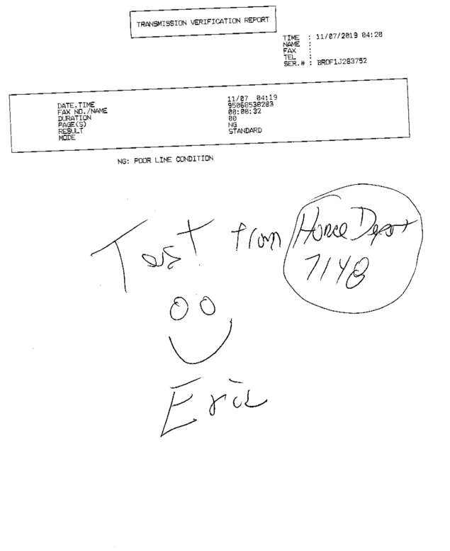 fax page