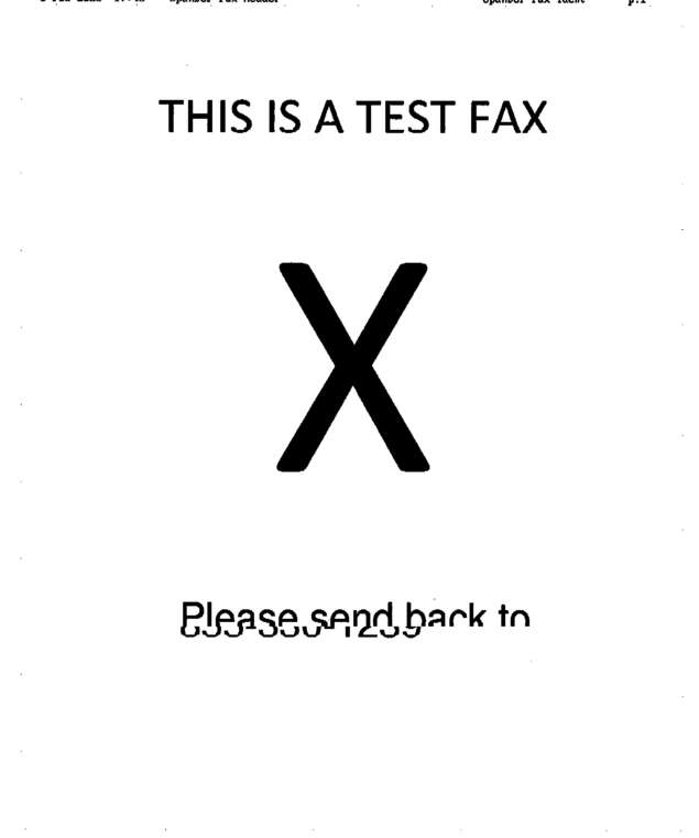fax page