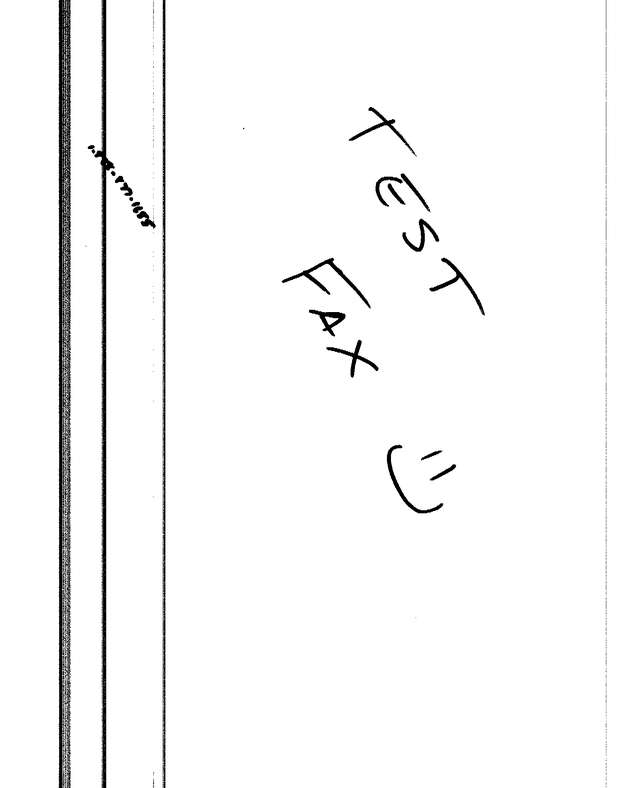 Fax page