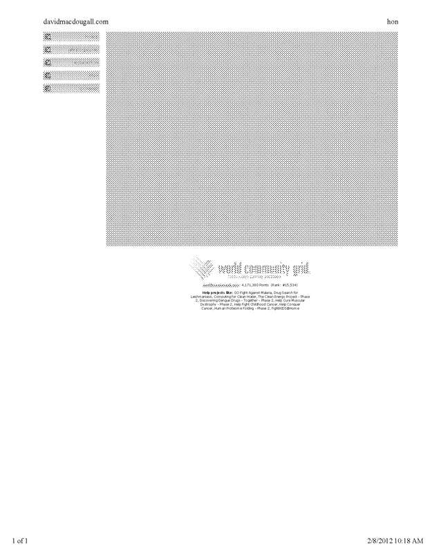 Fax page