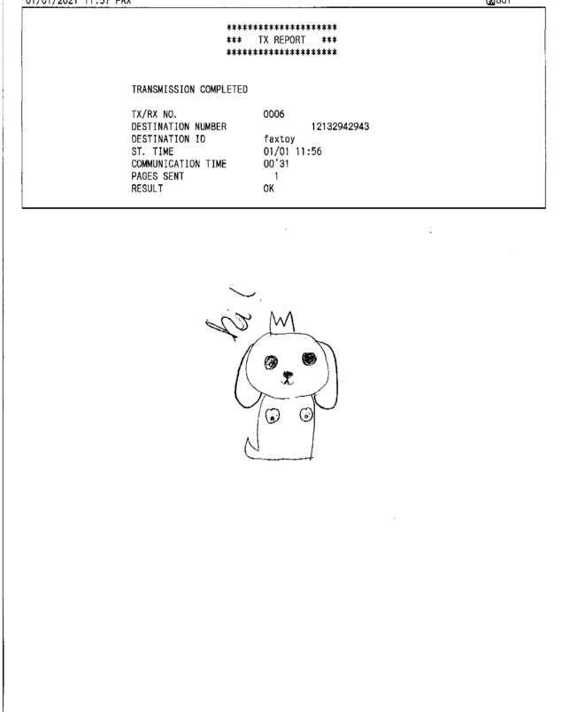 fax page