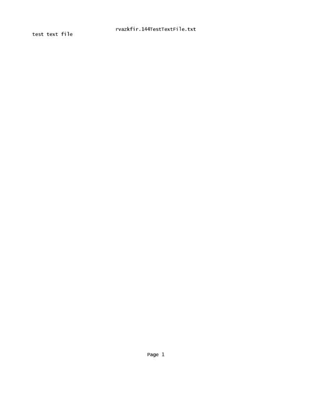Fax page