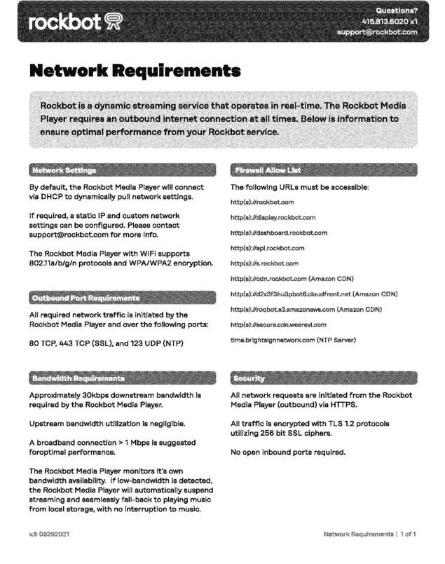 Fax page