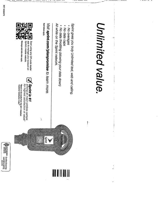 Fax page