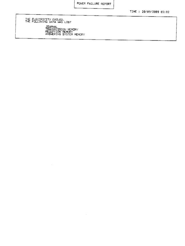 Fax page