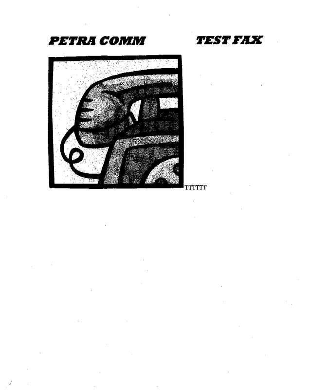 Fax page