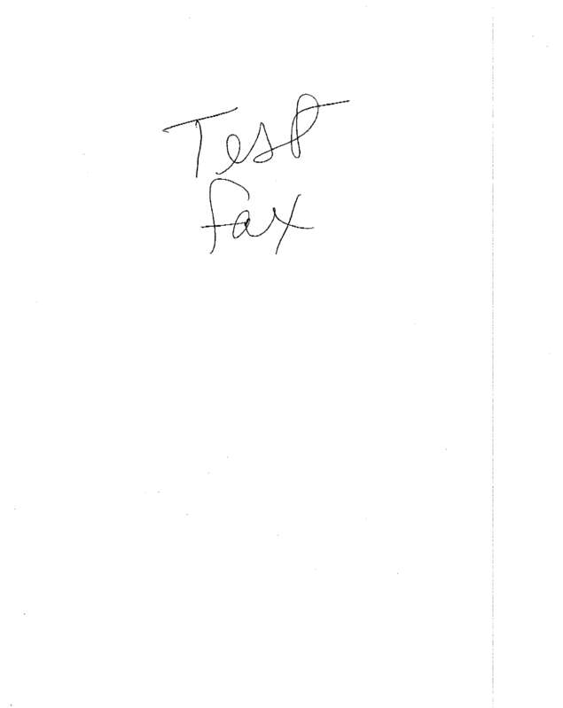 fax page