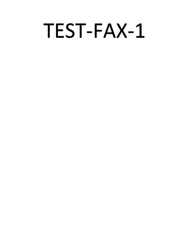 fax page