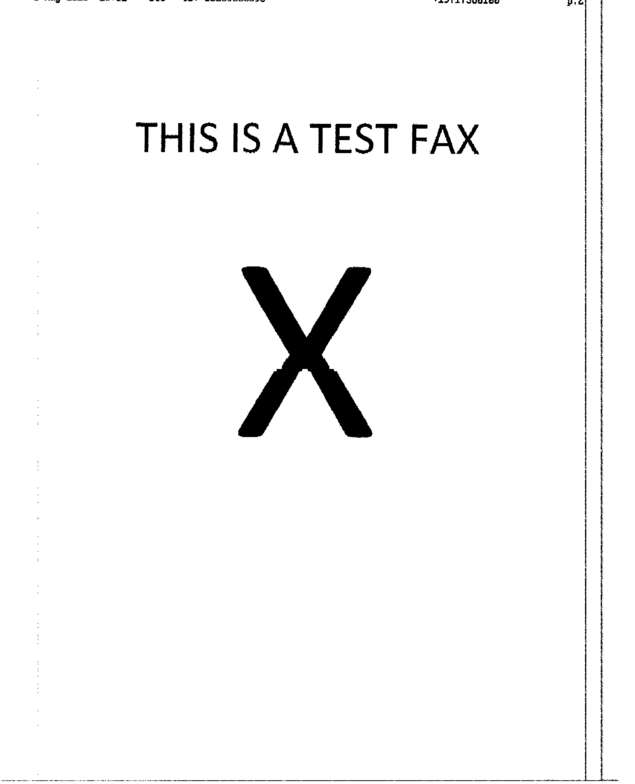 fax page