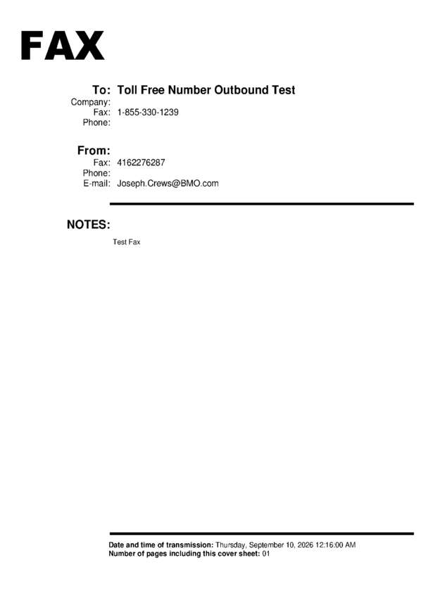 fax page