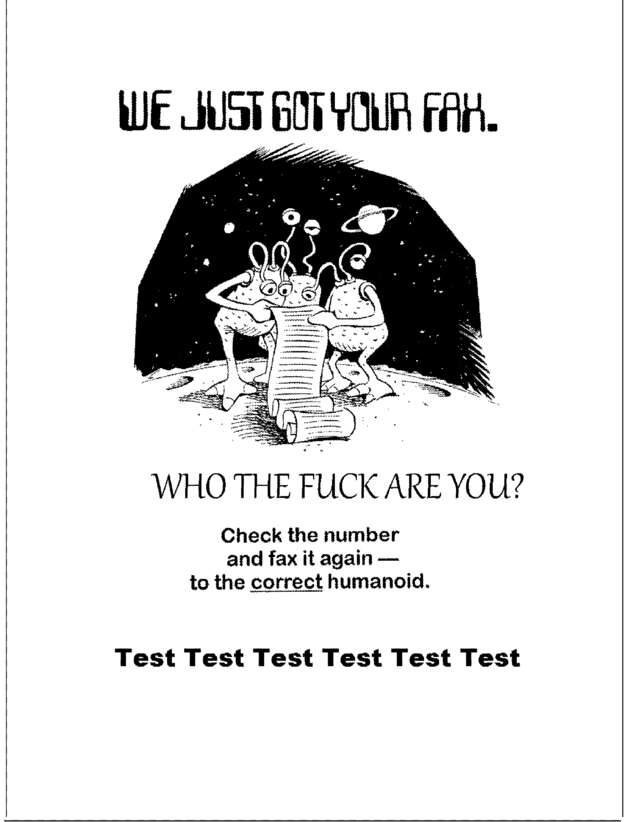fax page