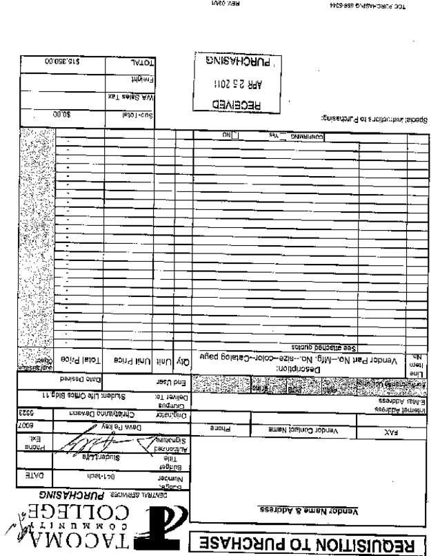 Fax page