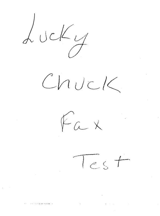 Fax page