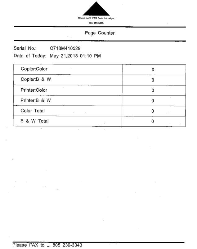 Fax page