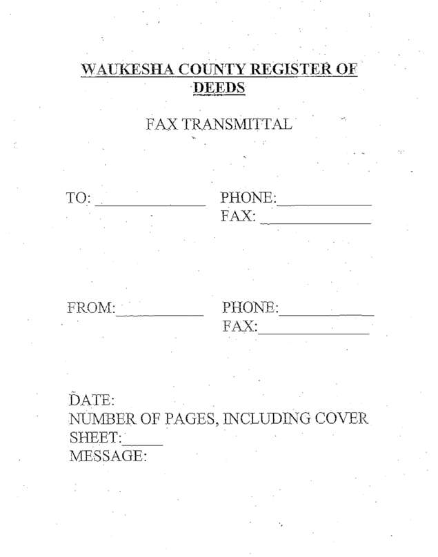 Fax page