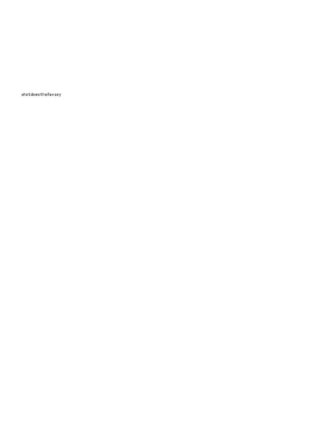 fax page