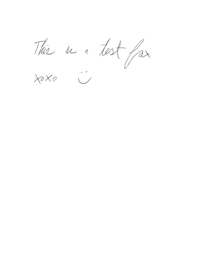fax page