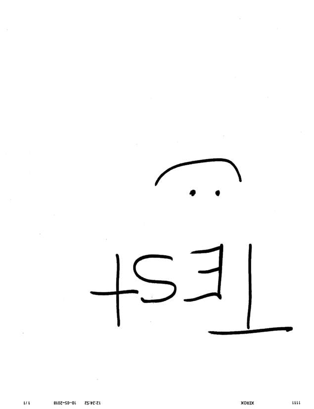 Fax page