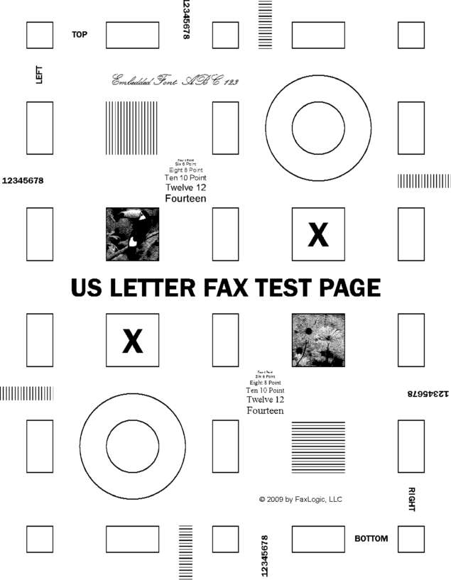 Fax page