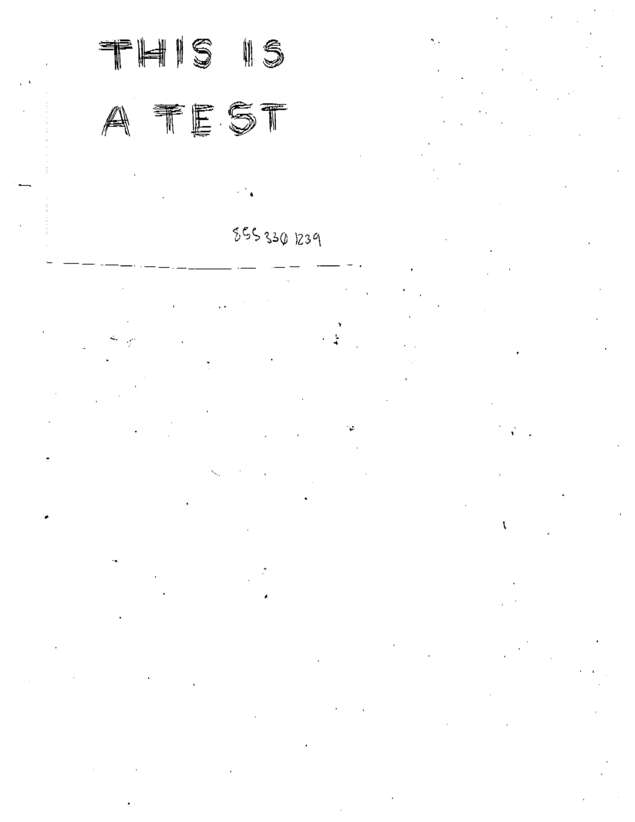 Fax page