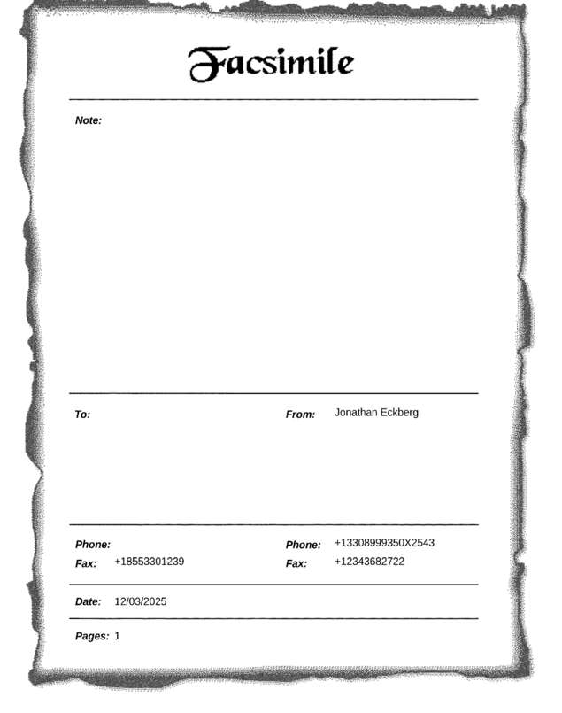 fax page