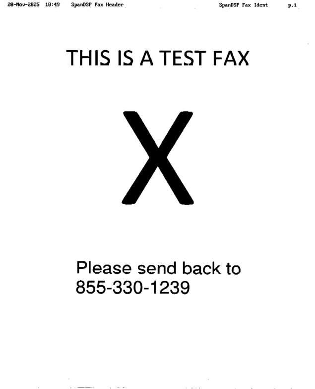 fax page