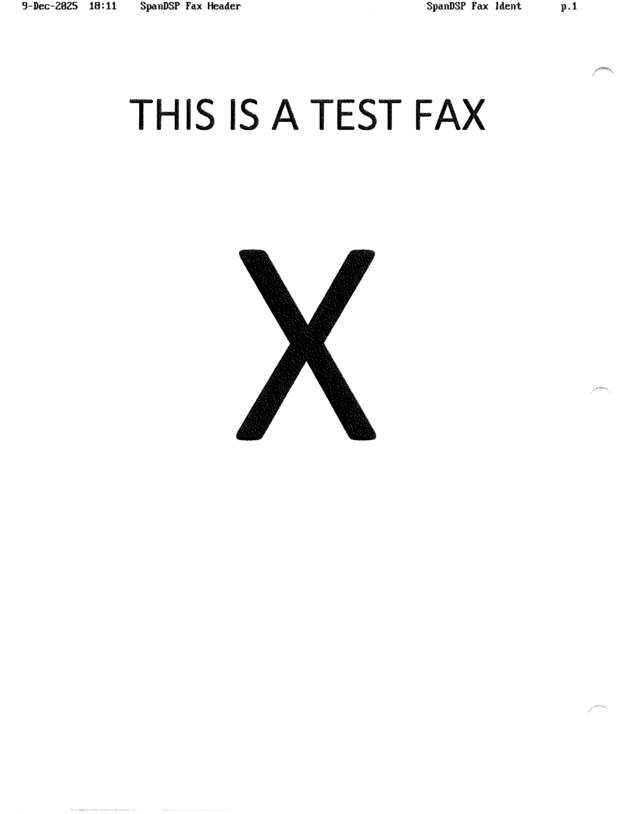 fax page