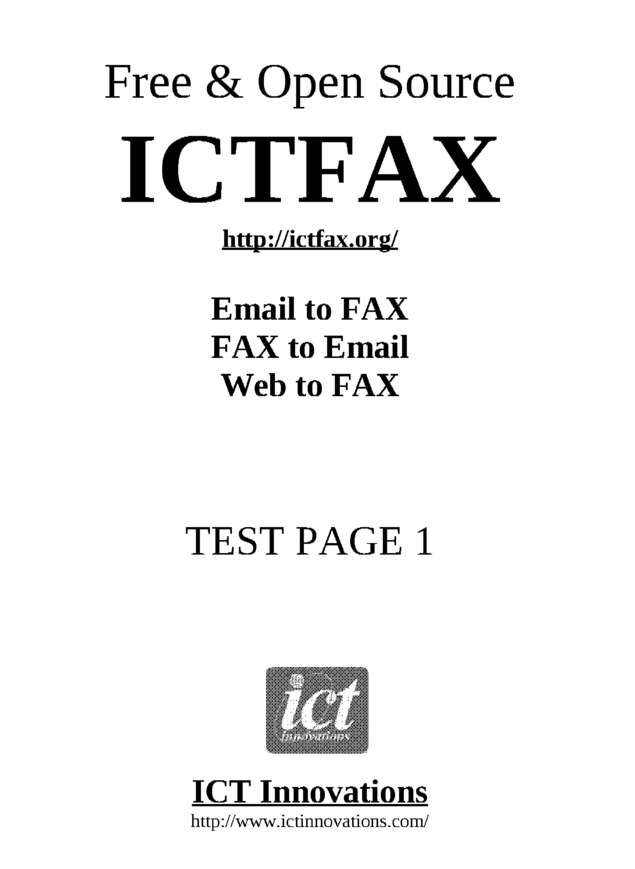 fax page