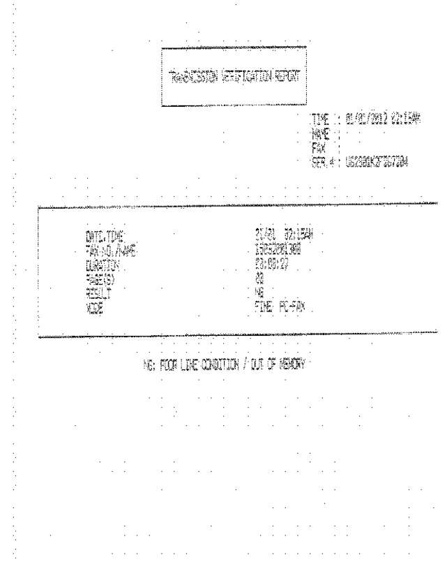 Fax page